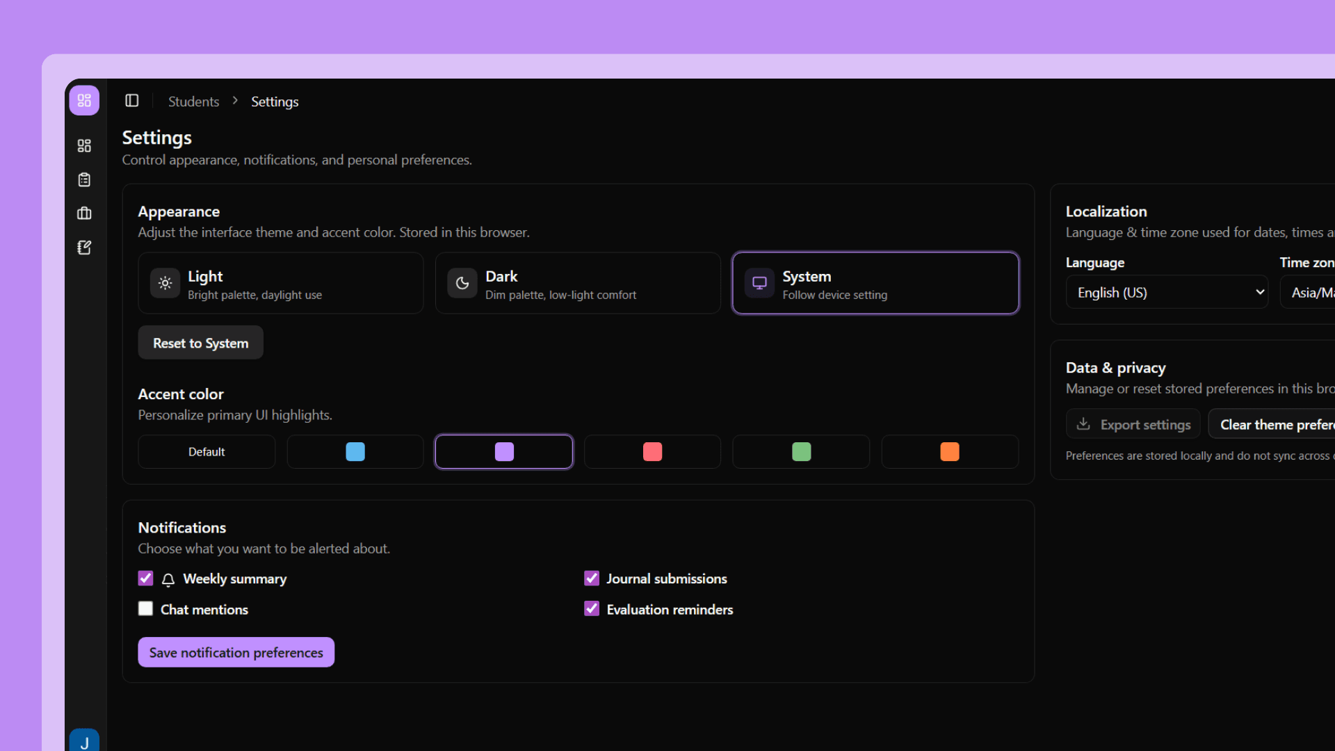 Cloud Based OJT Monitoring and Journal System screenshot 2